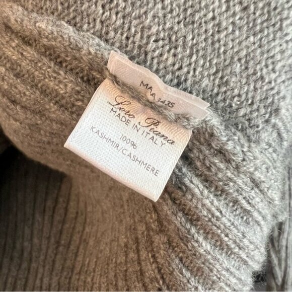 LORO PIANA • Cashmere turtleneck Sweater 44 medium - Picture 5 of 6